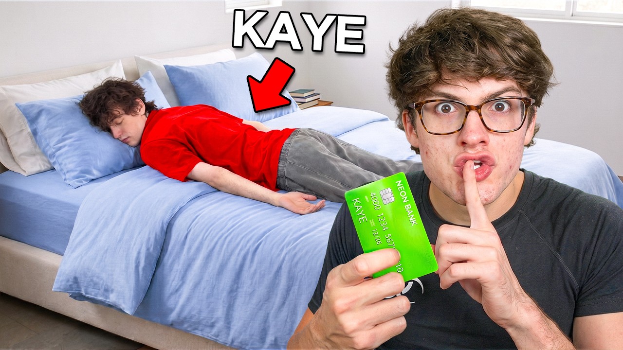Мы украли кредитную карту KAYE..