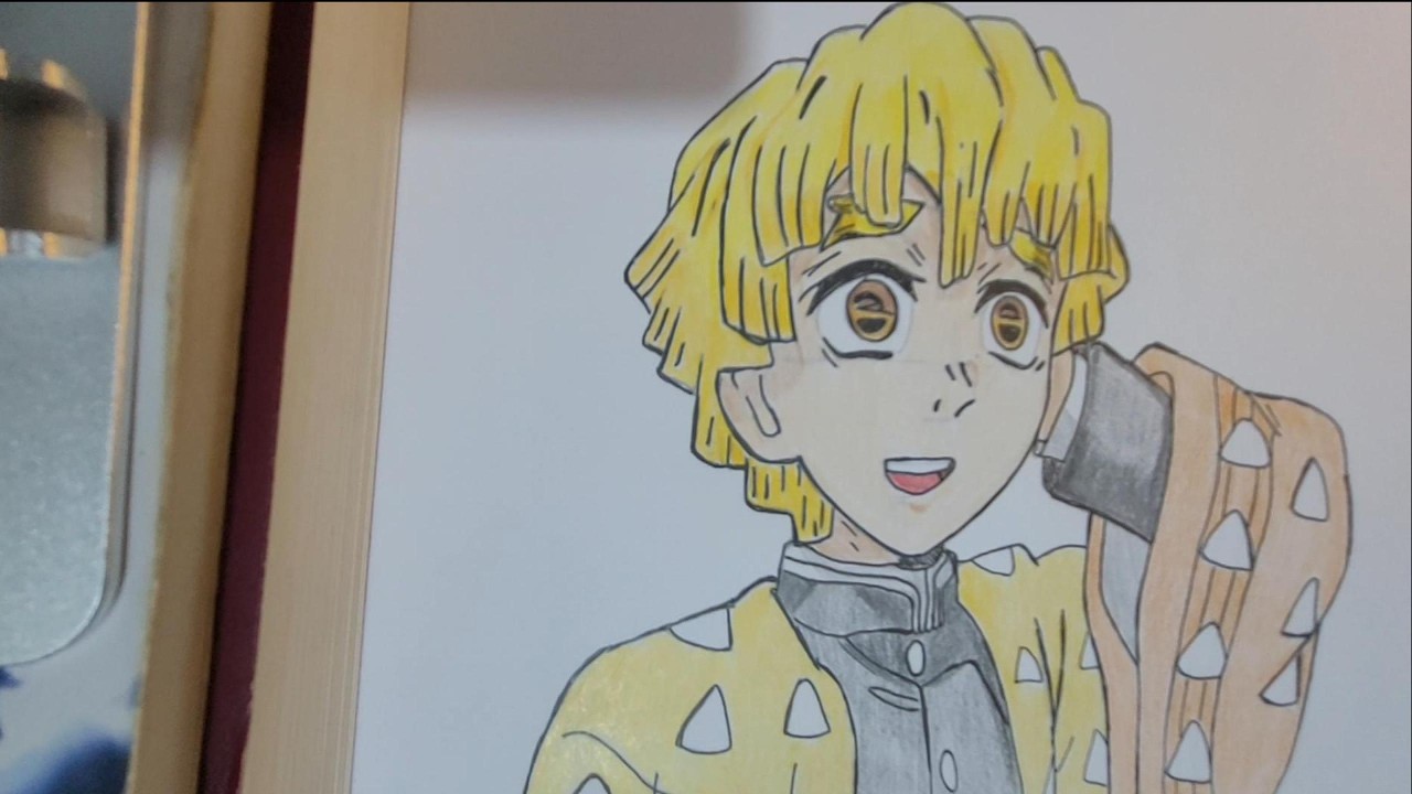 Como Desenhar o Zenitsu Agatsuma | Kimetsu no Yaiba