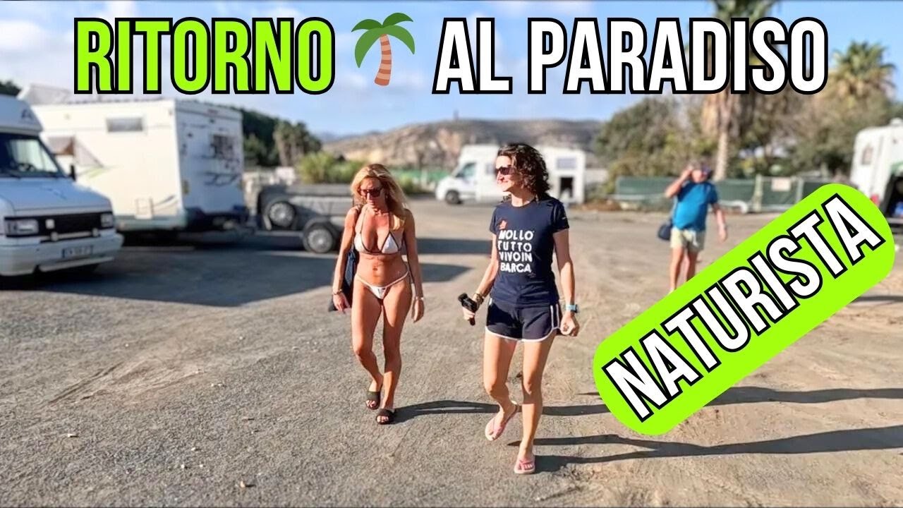 Эп. 419, В компании друзей👫 на натуристском пляже 🏖️ Алмаяте