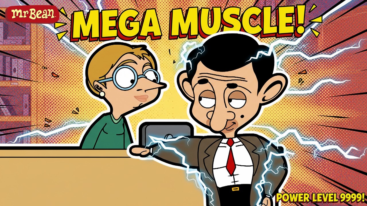 Mr Bean Becomes SUPER Strong! | Mr Bean - Cartoons for Kids