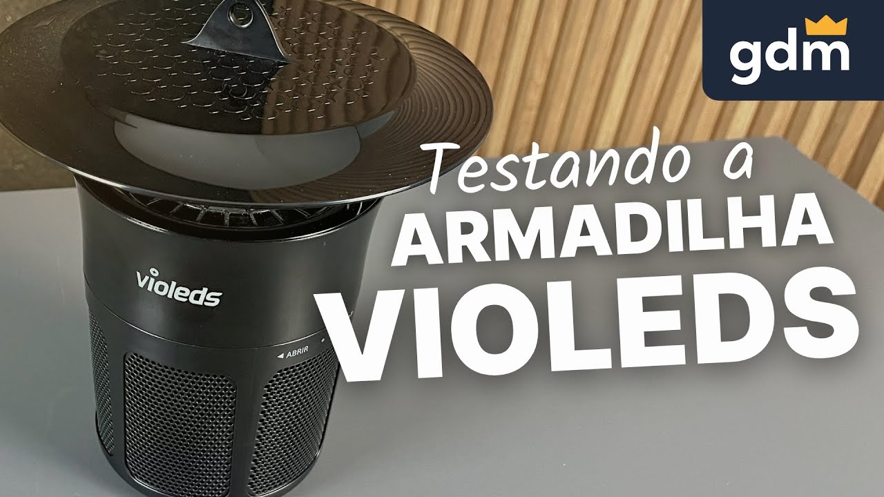 🚫🦟 Armadilha para Mosquitos Violeds MQHN12 – Será que Funciona? | Review Completo