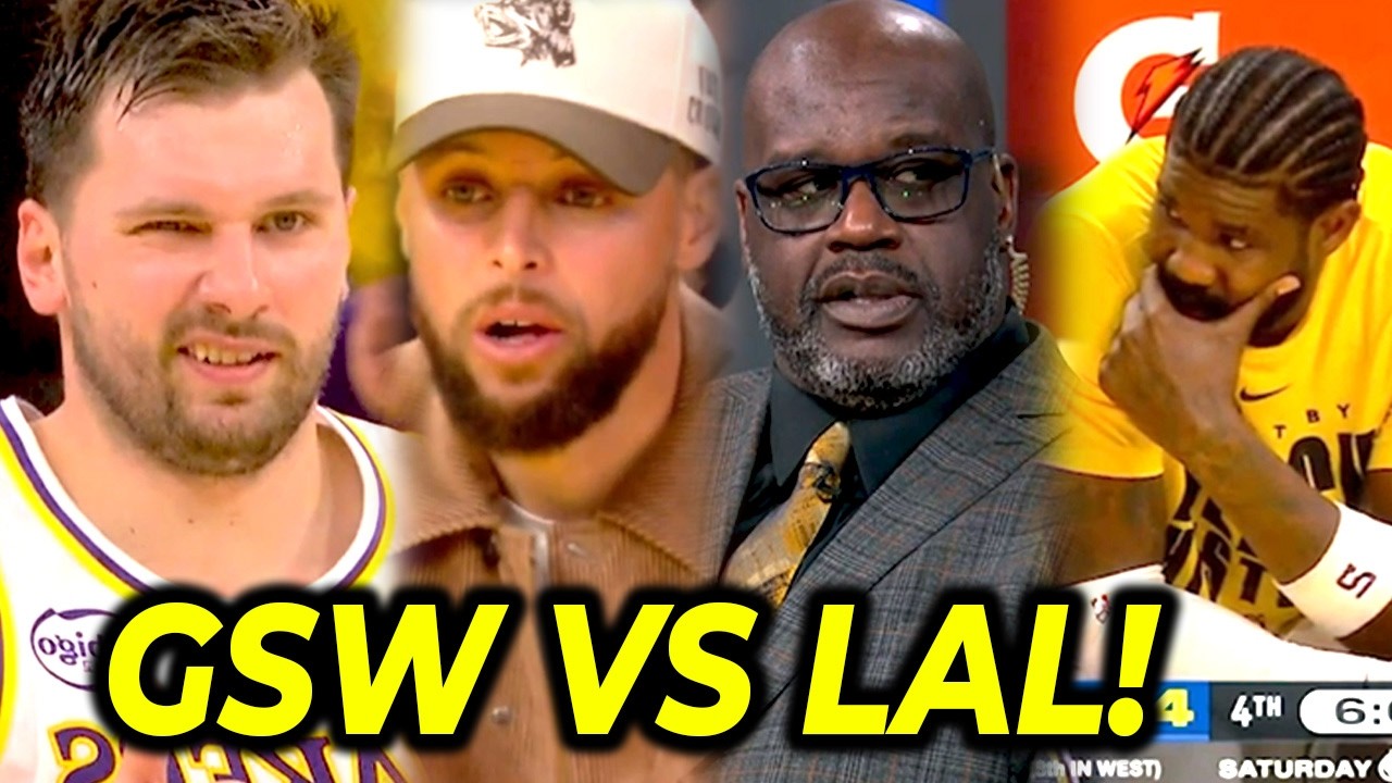 Staredown si Doncic kay Steph Curry, happy birthday Luka! | Sinampal ng katotohanan ni Shaq si Ayton
