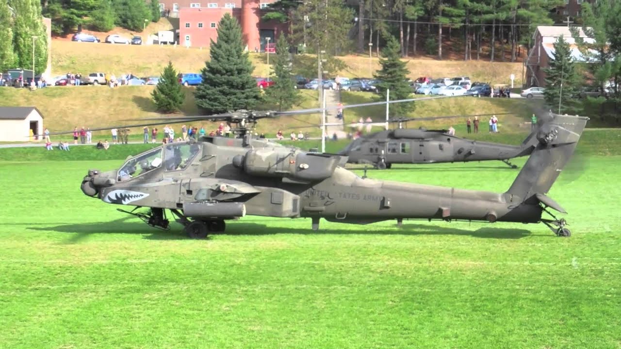 Apache and Blackhawk take off Norwich University