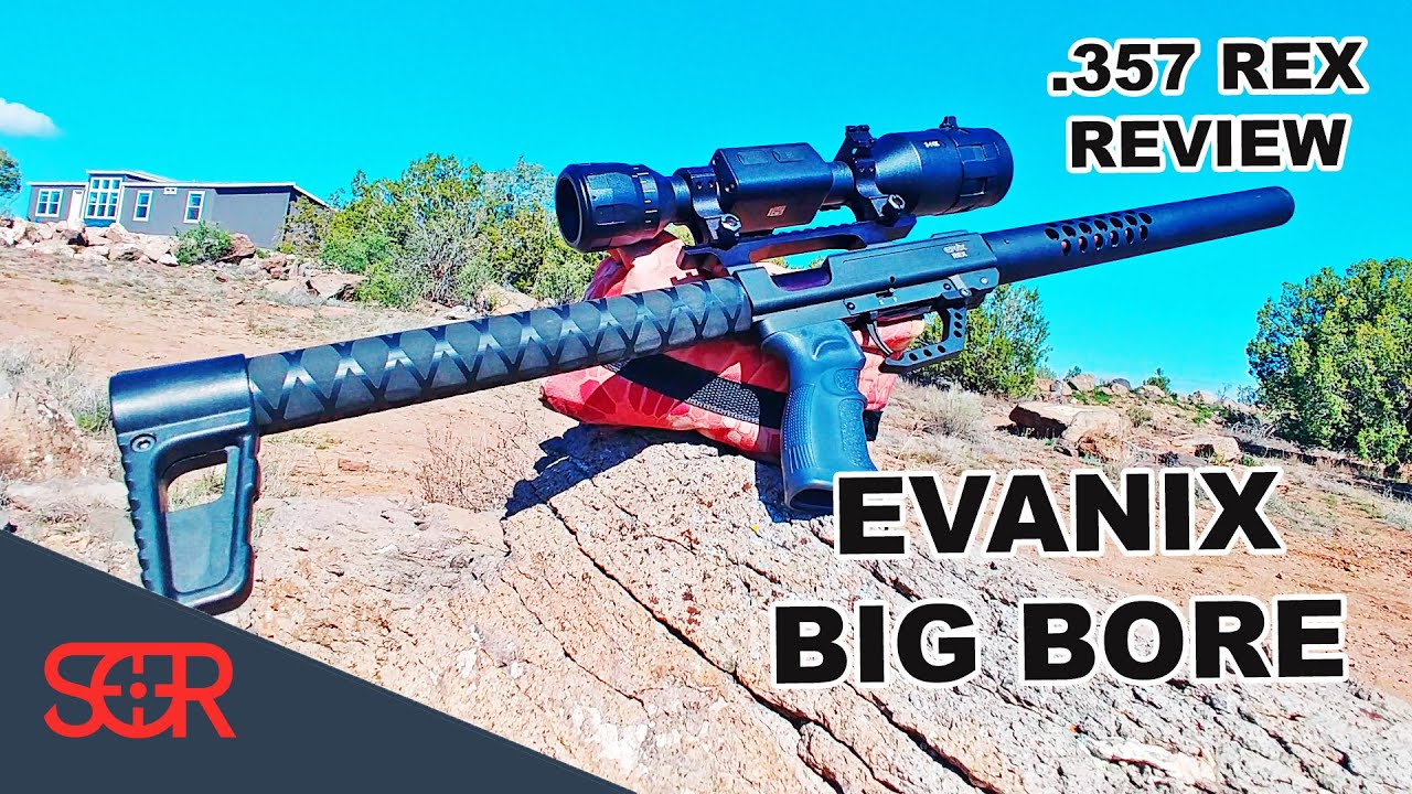 Evanix REX .357 Rifle COMPLETE REVIEW - BIG POWER from a light weight package