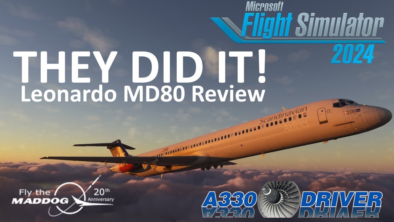 This MD-80 Upgrade Sounds & Looks Incredible | Fly the Maddog 20th Anniversary Edition Review