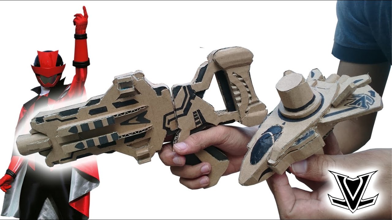 Wow.. Membuat DX Lupin Ranger Dari Kardus # 段ボールからDXルパンレンジャーを作る