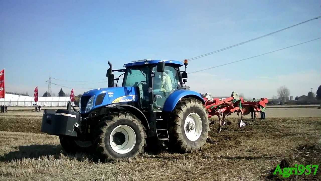 T7050 AC + Kverneland CLC Evo Wings 3 m [Vercelli 2012]