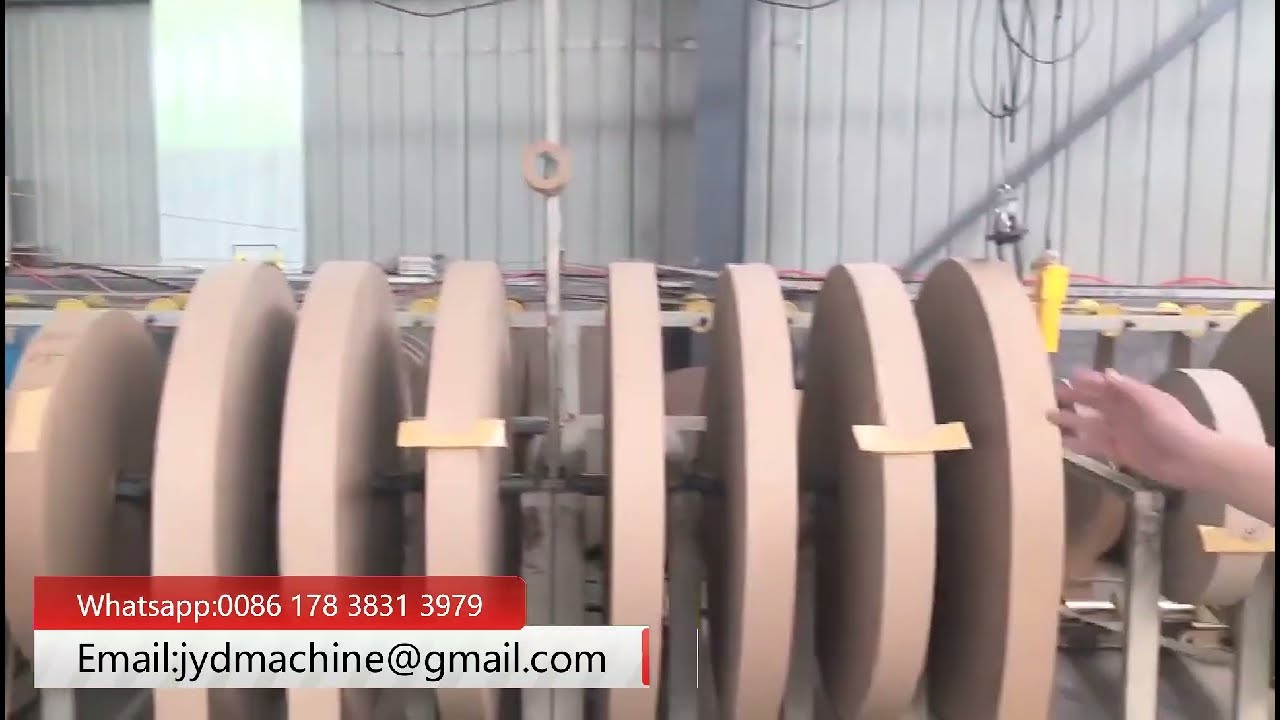 Paper Tube Making Process Live Streaming-Paper Tube Making Machine