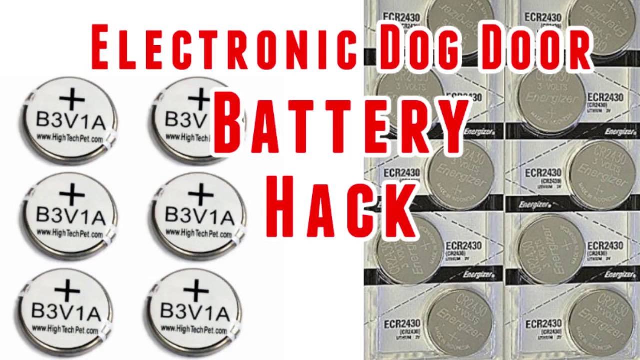 High Tech Pet Collar Battery Hack - B3V1A vs CR2430 Batteries
