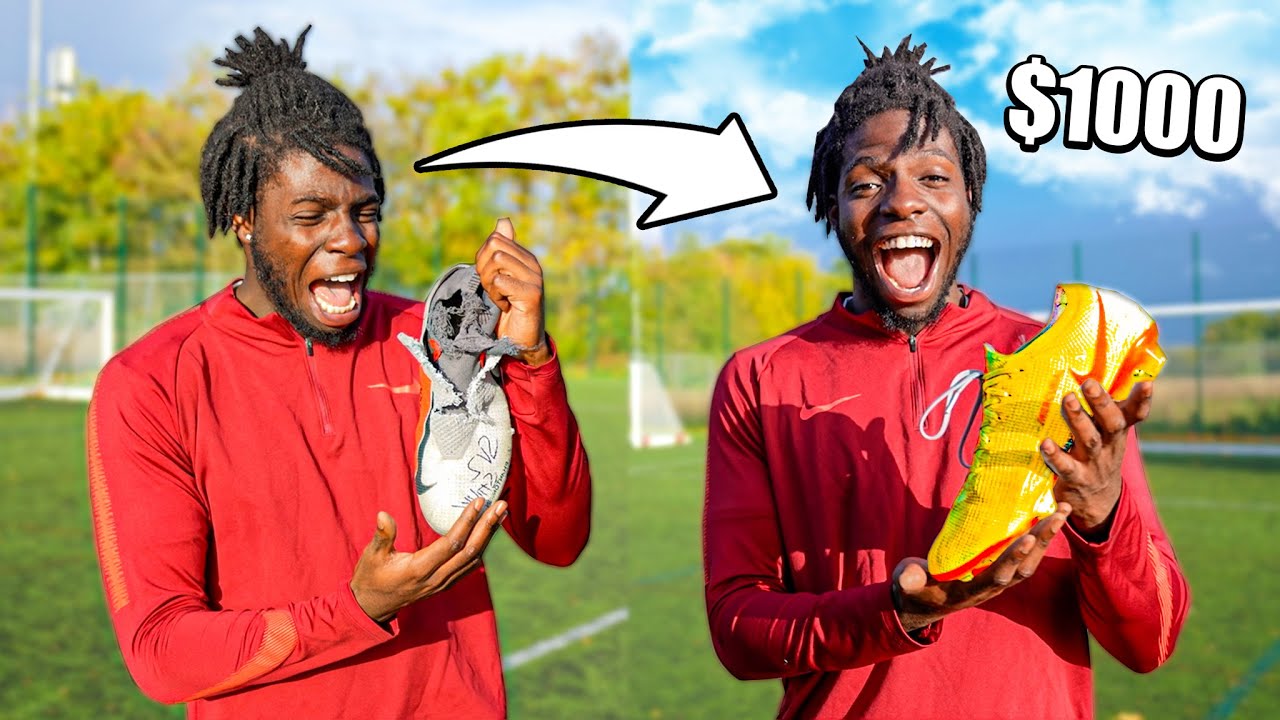Destroying My Friend’s Football Boots & Surprising Him..WORLD CUP Boots