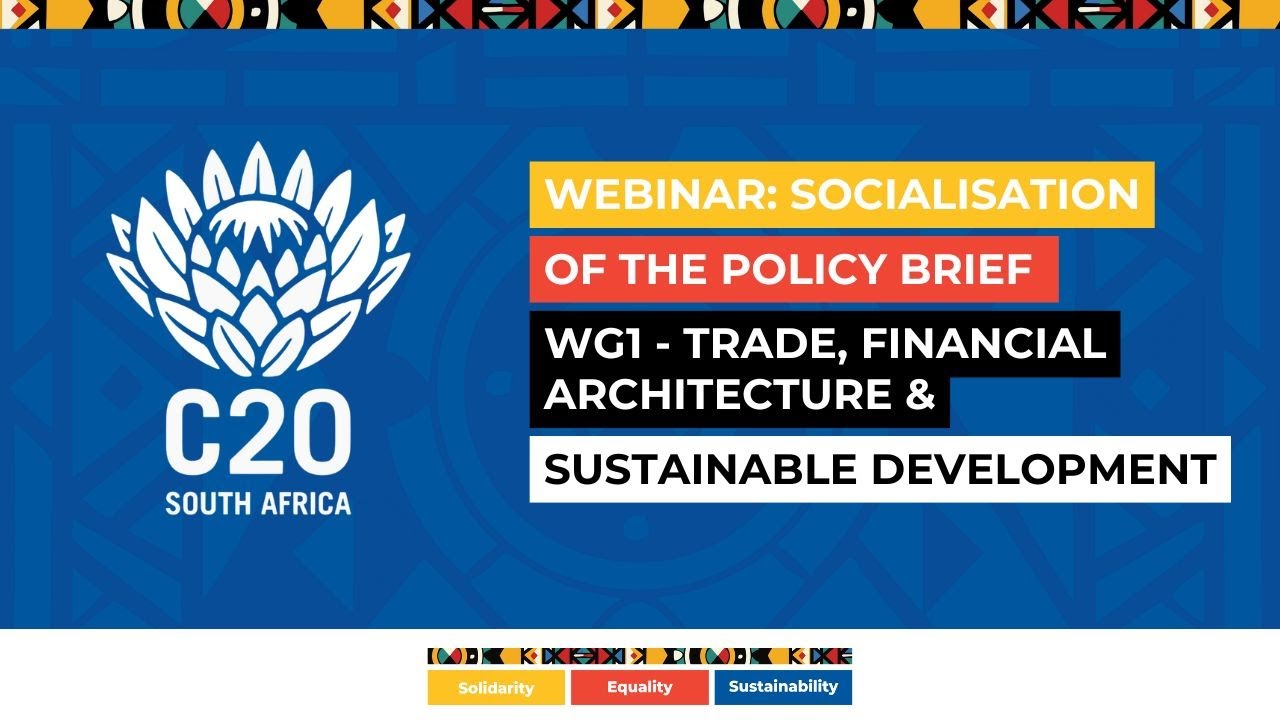 Webinar Socialisation of the Policy Brief &ndash; WG4 Poverty Alleviation and Food Sustainability