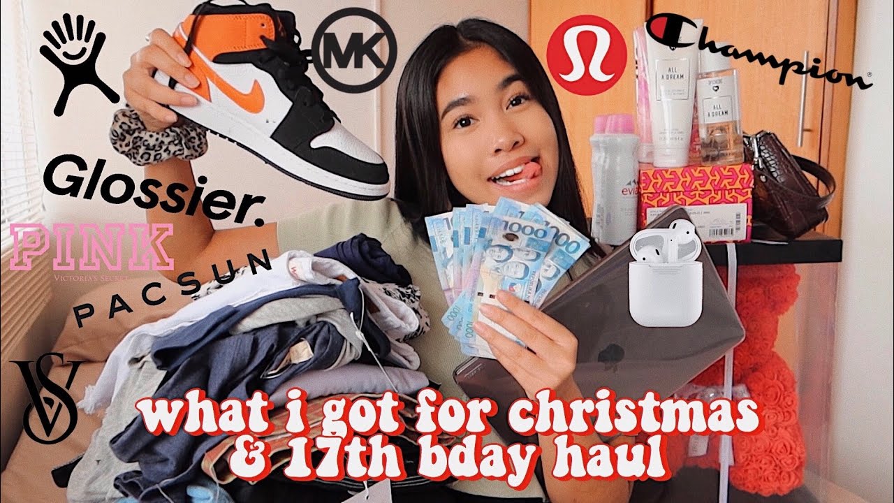 WHAT I GOT FOR CHRISTMAS 2019 & 17TH BDAY HAUL!