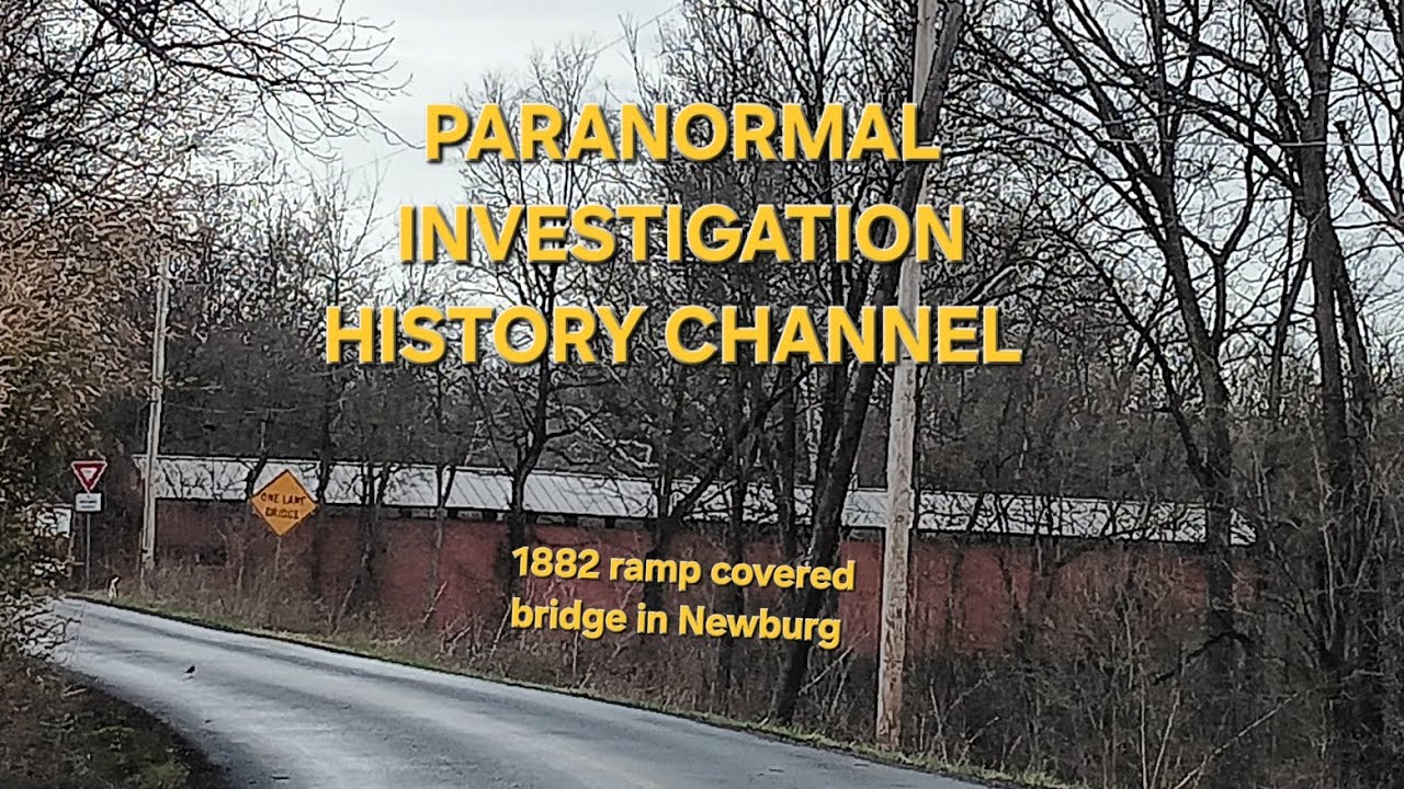Ramp Covered Bridge in Newburg pennsylvania 