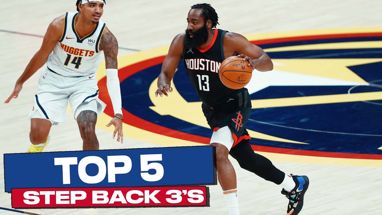 James Harden&rsquo;s Top 5 Step Back 3-Pointers ♨