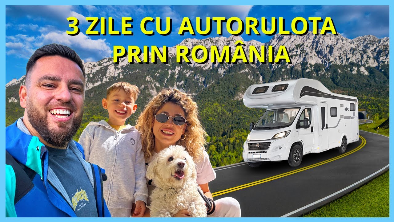 Am plecat CU AUTORULOTA 3 ZILE PRIN ROMÂNIA! (Vama Buzăului, Piatra Craiului și Dino Parc)