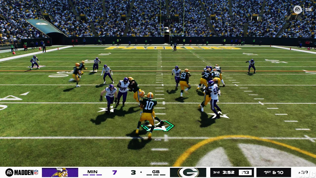 Madden NFL 26 - Minnesota Vikings vs Green Bay Packers - Gameplay (PS5 UHD) [4K60FPS]