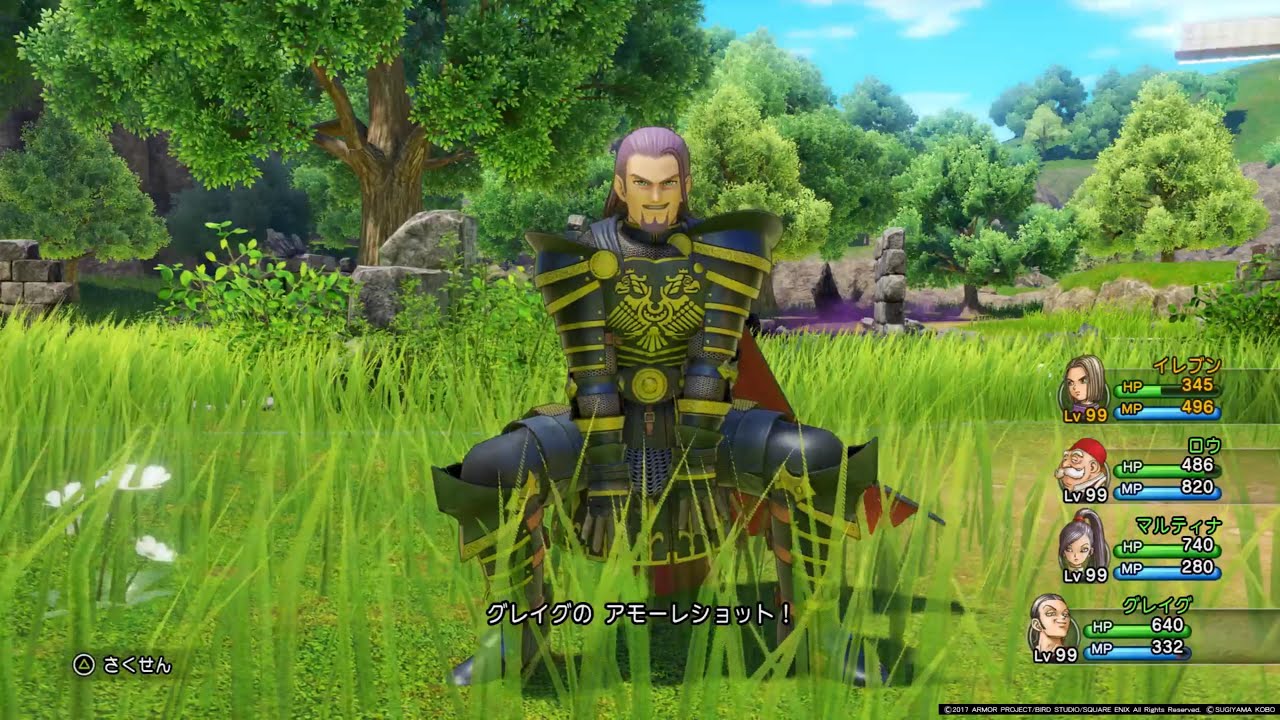 【ドラクエ11】 男性キャラクター アモーレショット集 【PS4】