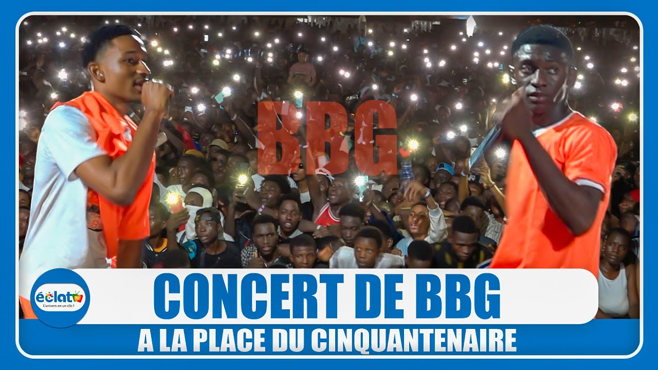 CONCERT DE BBG à la Place du Cinquantenaire