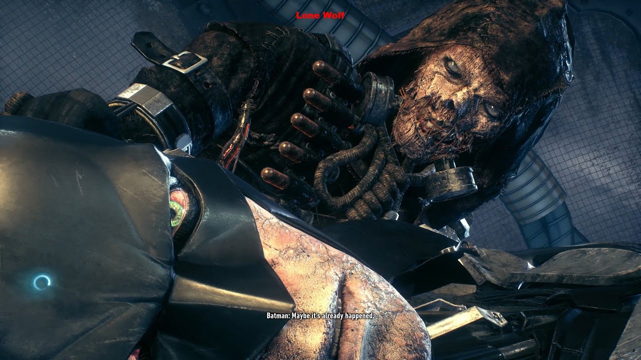 Пугало на втором дирижабле. Основная история Batman Arkham Knight #25