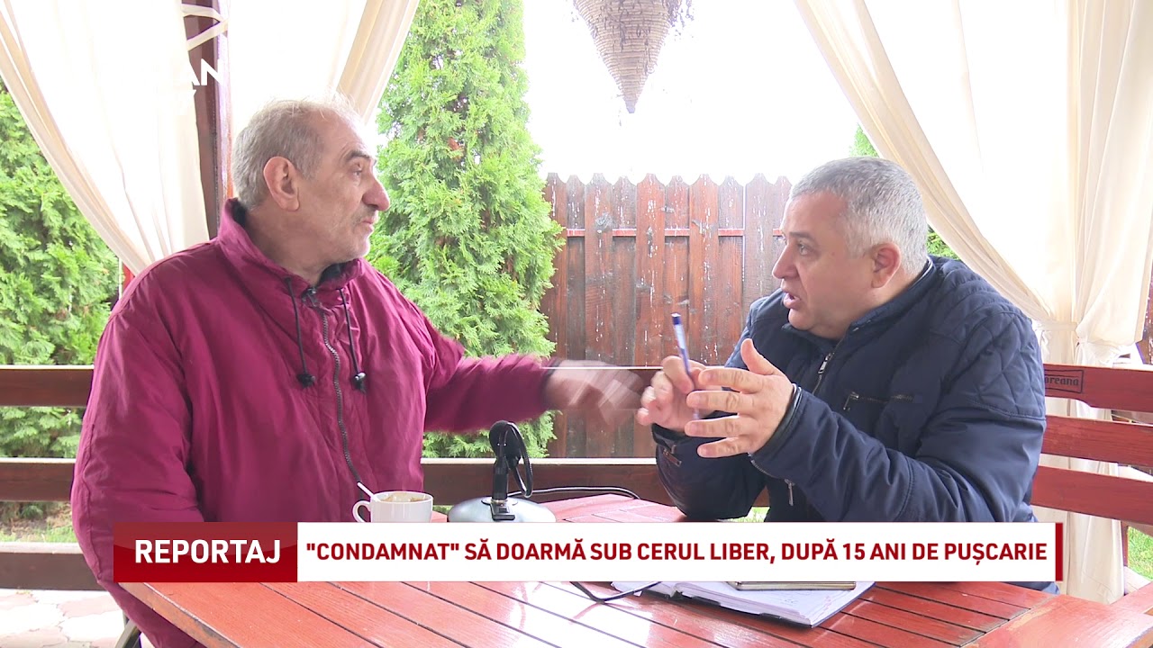 „Condamnat” să doarmă sub cerul liber, după 15 ani de pușcărie