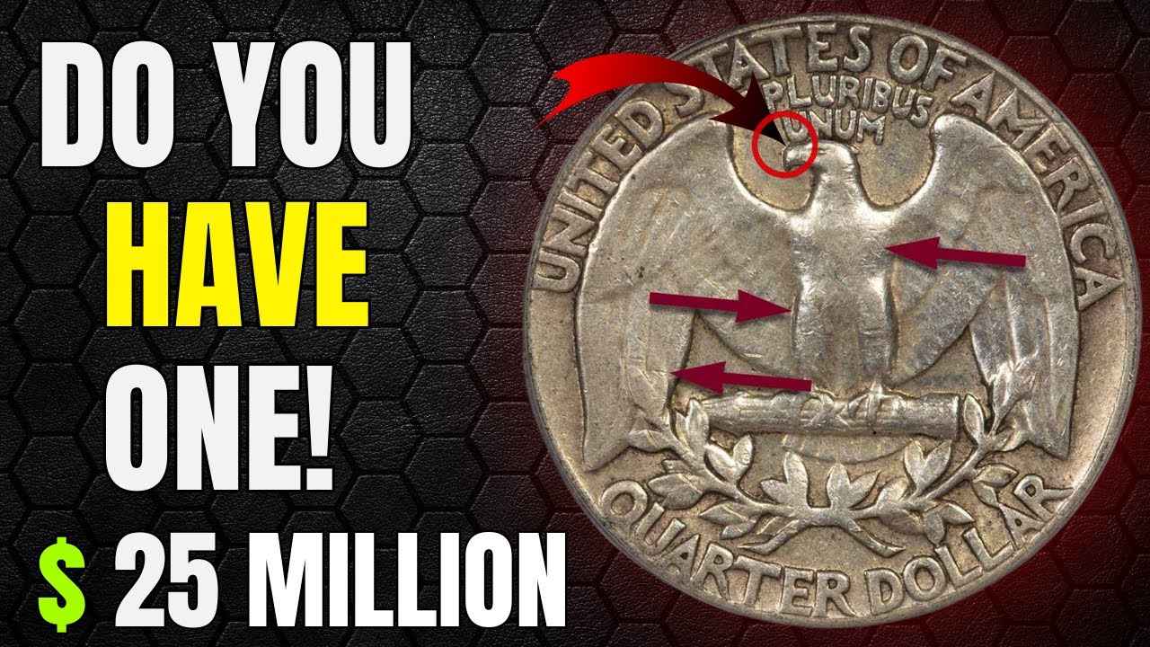 Most Sought After Washington Quarters Found in Circulation – Worth Millions?