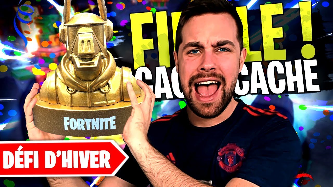 Cache-cache géant pour la FINALE des Défis d'Hiver Fortnite ! #TEAMCROÛTON