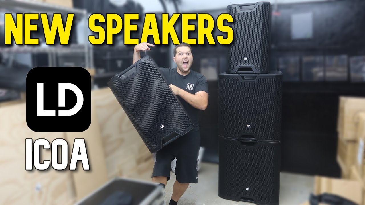 NEW DJ Speakers - @LDSystemsVideos  ICOA (Gig Log) @MarlonAce