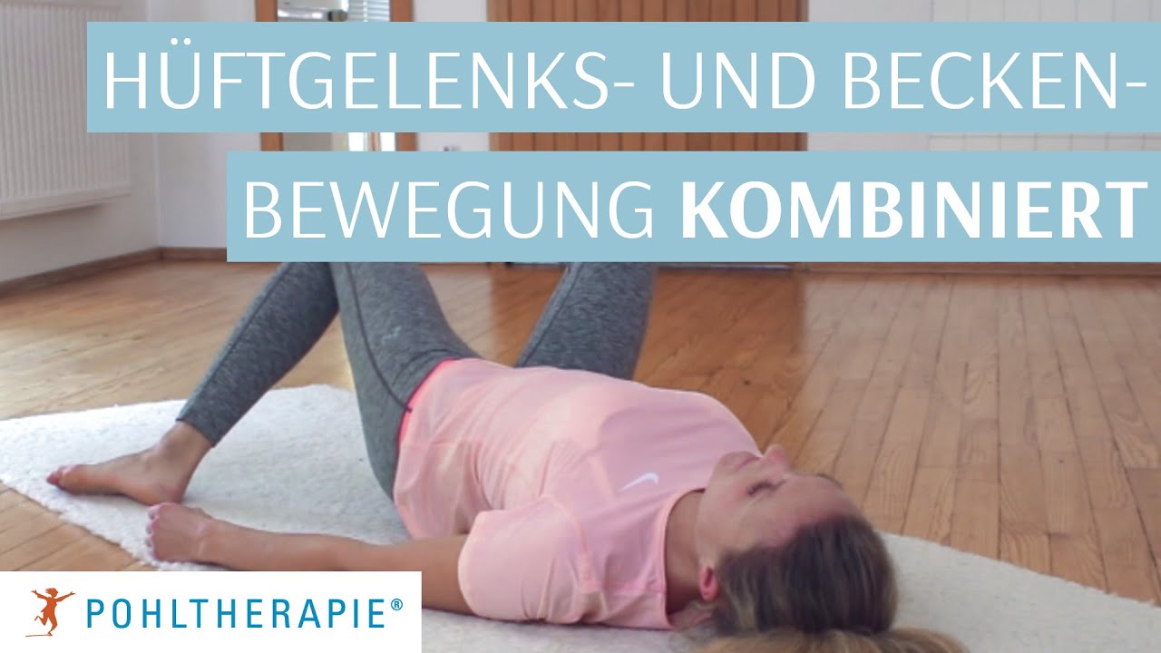 Hüftgelenks- und Beckenbewegung kombiniert