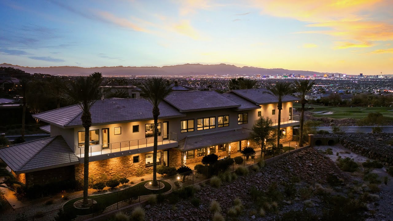 $3.350 Million Dollar Luxury Home with Las Vegas Strip Views | 580 Saint Croix Street