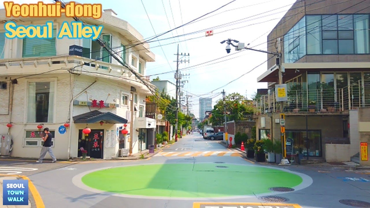 【4K】 Walk Seoul Korea - 서울 연희동 골목 걷기 | Yeonhui-dong Alleys [서대문구2 | Seodaemun-gu2] 20(2)-7