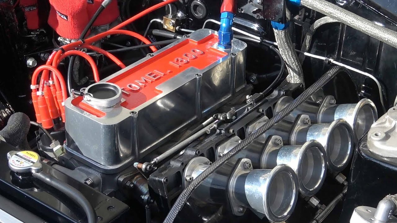 臼井自動車サニー（B110）暖機運転