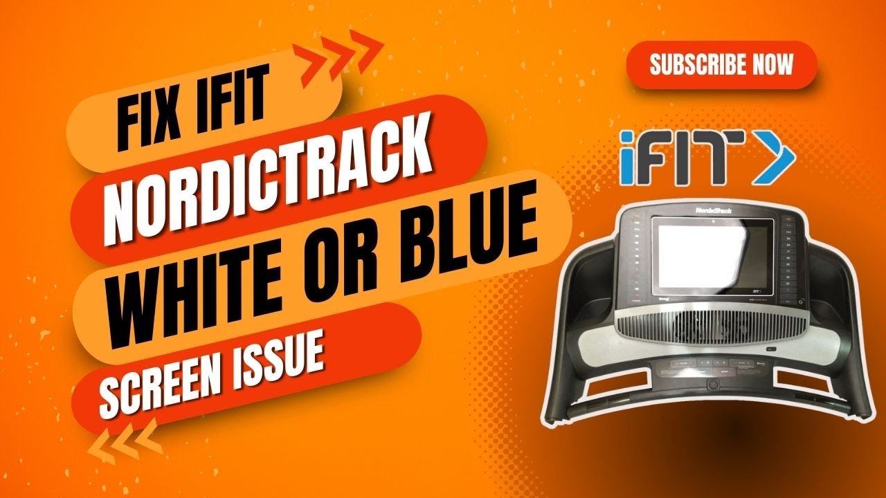 Fix iFIT White or Blue Screen Issue | Nordictrack Screen Not Working | Proform Screen Not Working