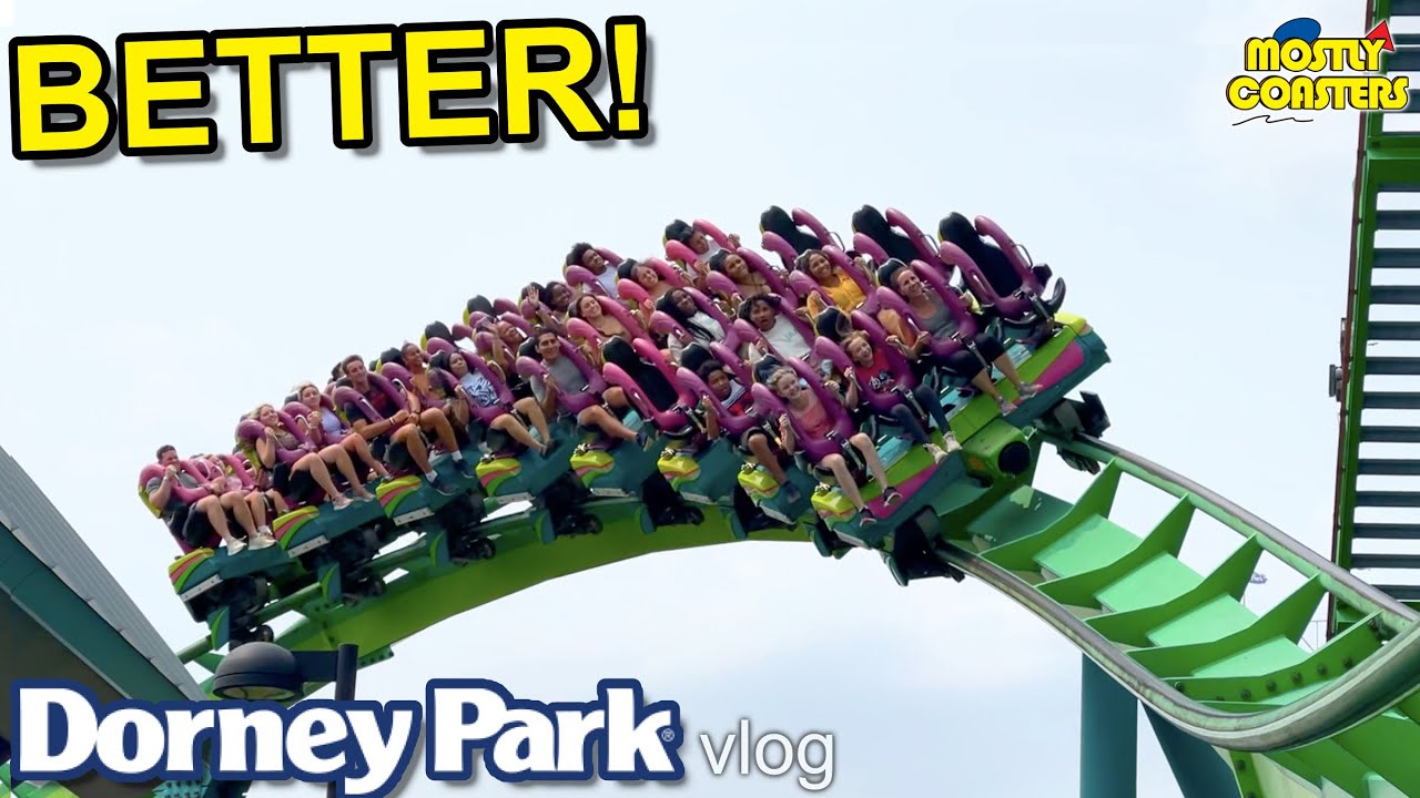 Underrated Coasters in PA - Dorney Park Vlog 2 - 08.03.23