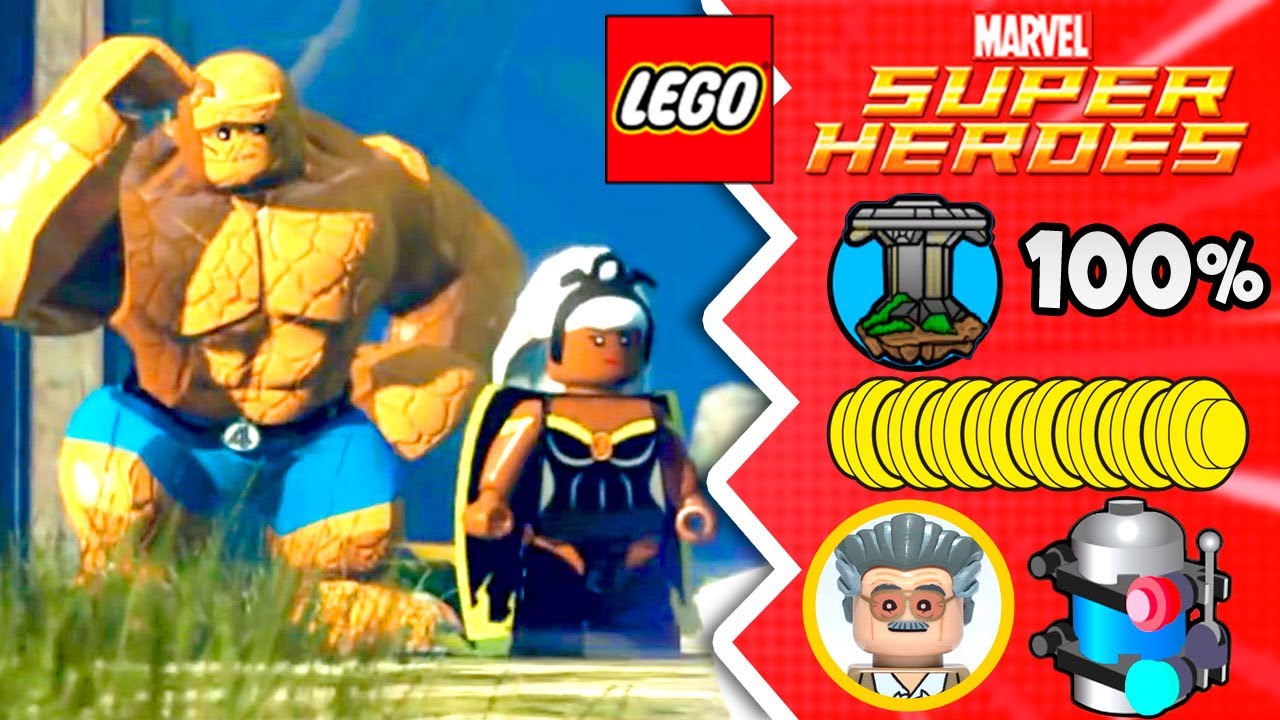 LEGO Marvel Super Heroes #84 FASE 12 SUBIDA ARREBATADORA 100% MINIKITS STAN LEE E DINHEIRO Português