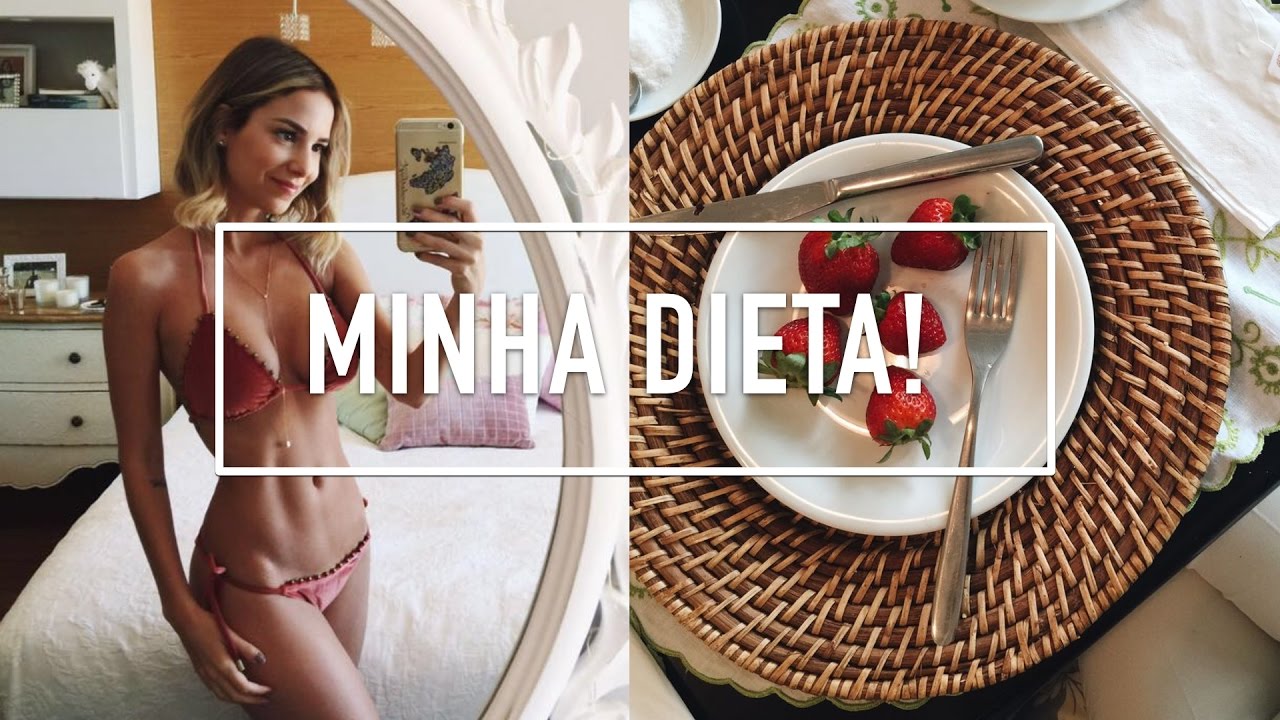 DIETA! - Minha rotina alimentar