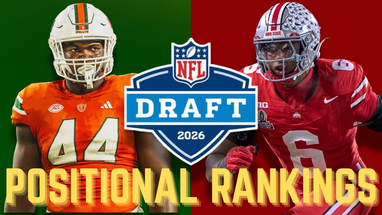 Ranking The Top 10 Prospects at EVERY Position For The 2026 NFL Draft | Post-Season Rankings