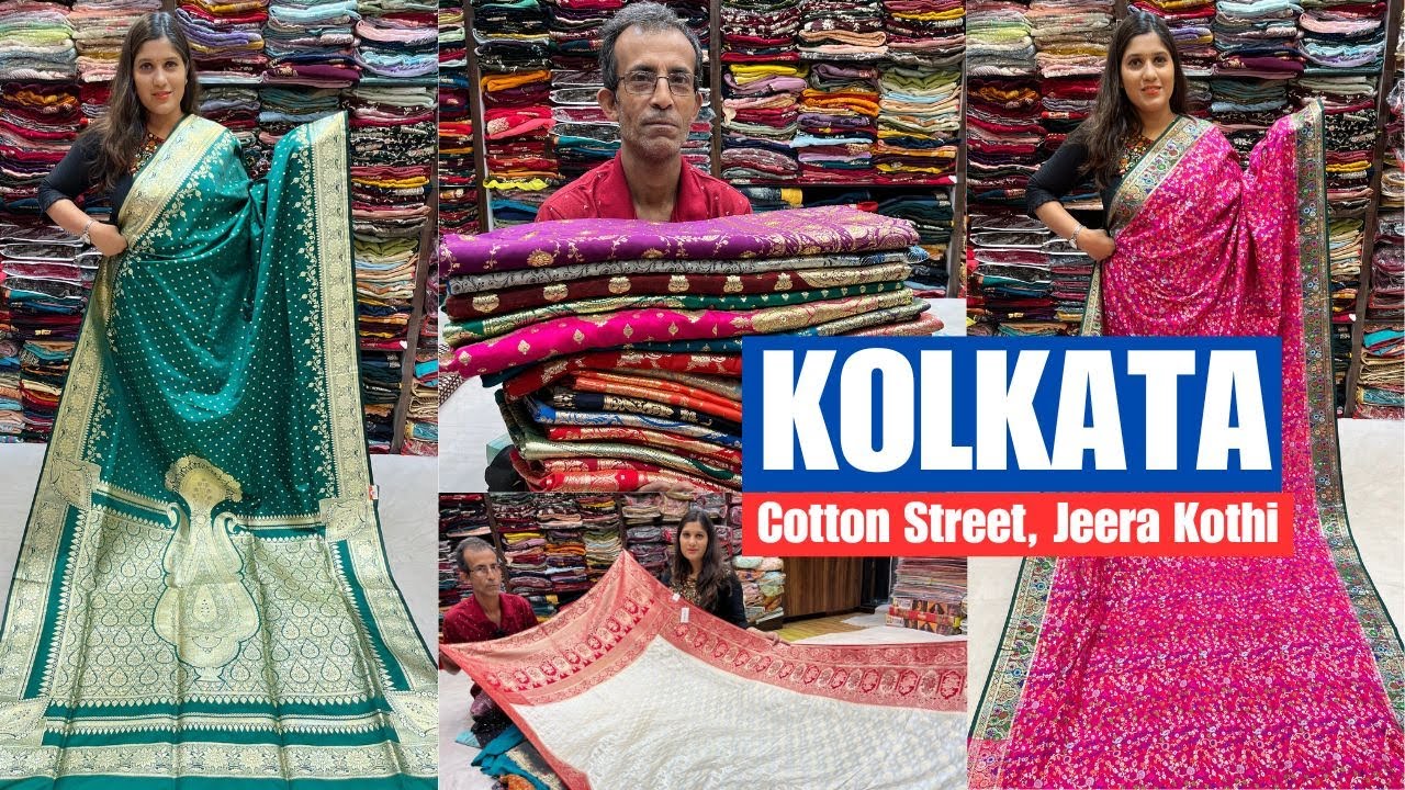 Krishna Fashions Cotton Street Saree Collection Barabazar Kolkata