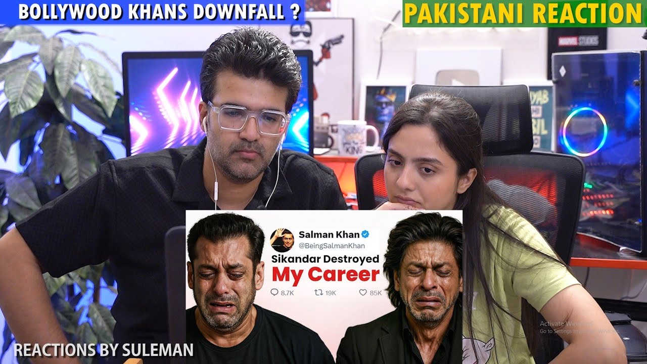 Pakistani Couple Reacts To The Downfall Of Bollywood Khans ? | Salman Khan | SRK | Aamir Khan