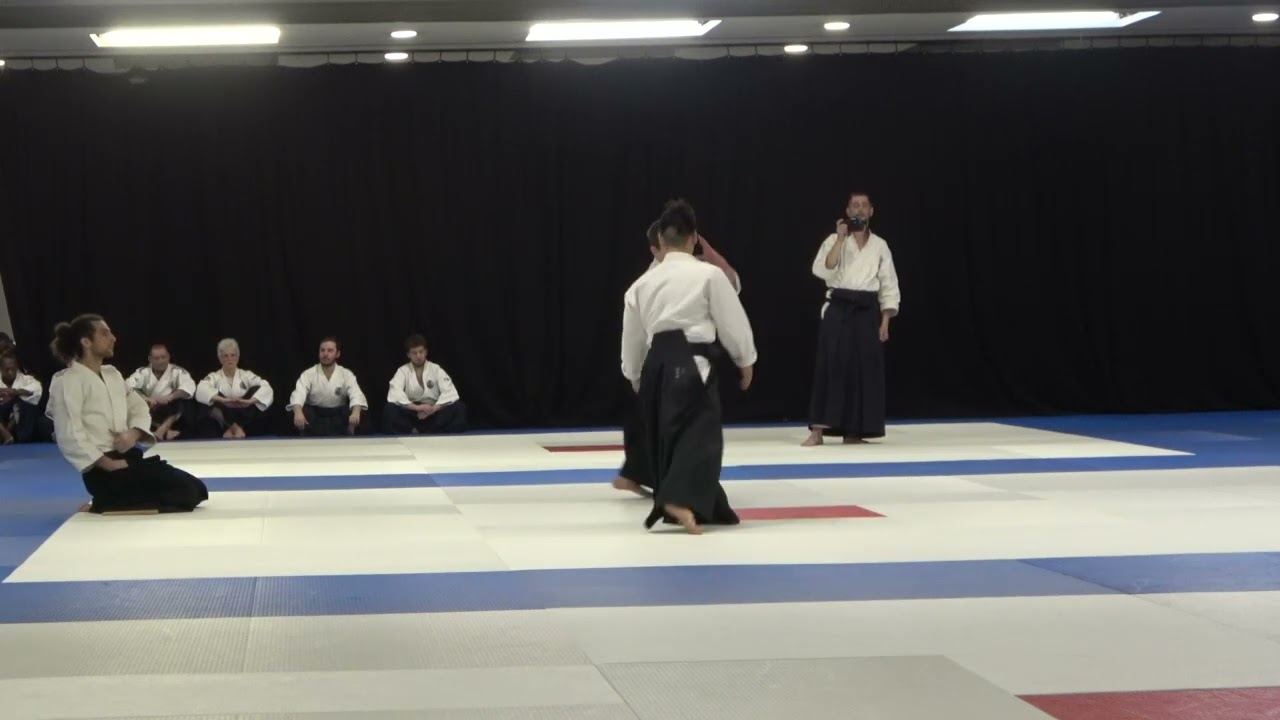 Aïkido et Kaeshi Waza, démonstration de François Pichereau