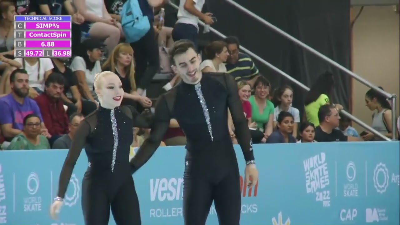Alice Esposito/Federico Rossi (ITA) - Senior Pairs - Short Program - WSG Argentina 2022