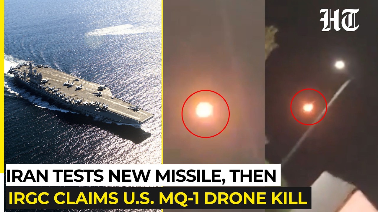 После новых ракетных испытаний у авианосца США Иран заявляет, что система ПВО нового поколения сб...