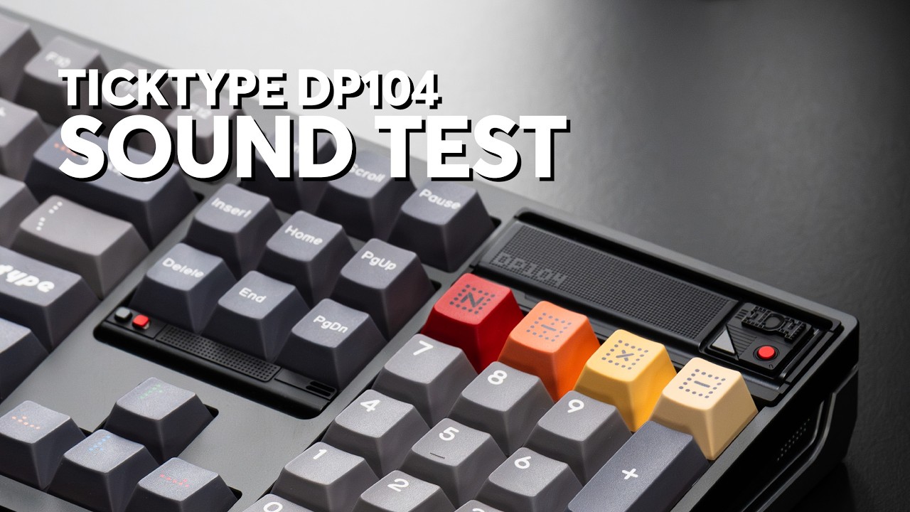 Ticktype DP104 | MK Sound Test