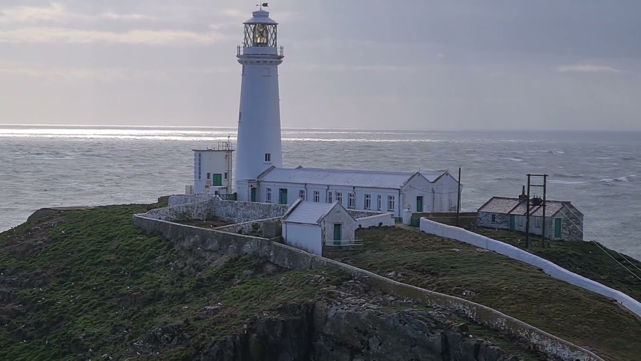 A walk down to South Stack and back up.