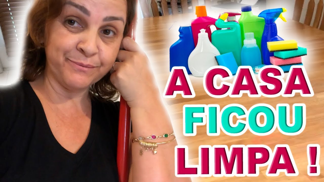 PASSEI O DIA TODO FAZENDO FAXINA E ORGANIZANDO MINHA CASA