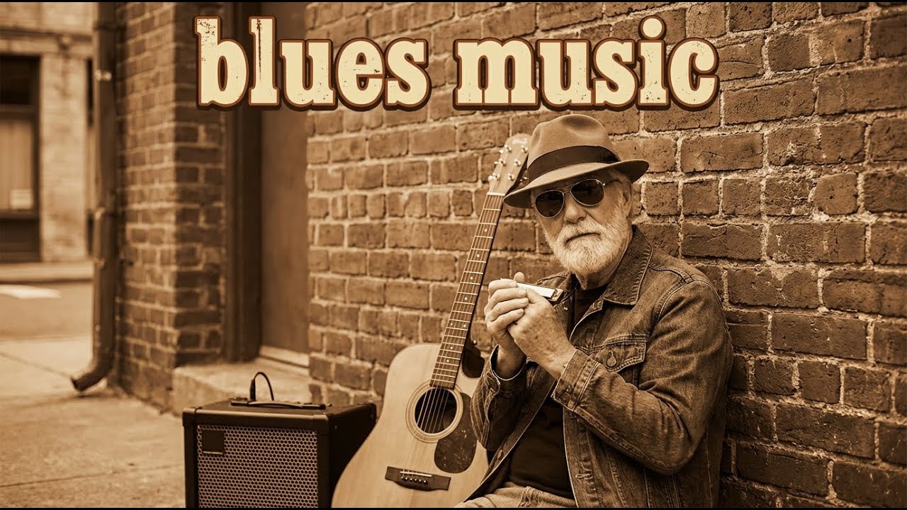🕊️ Peaceful Blues – Slow Guitar for Relaxation