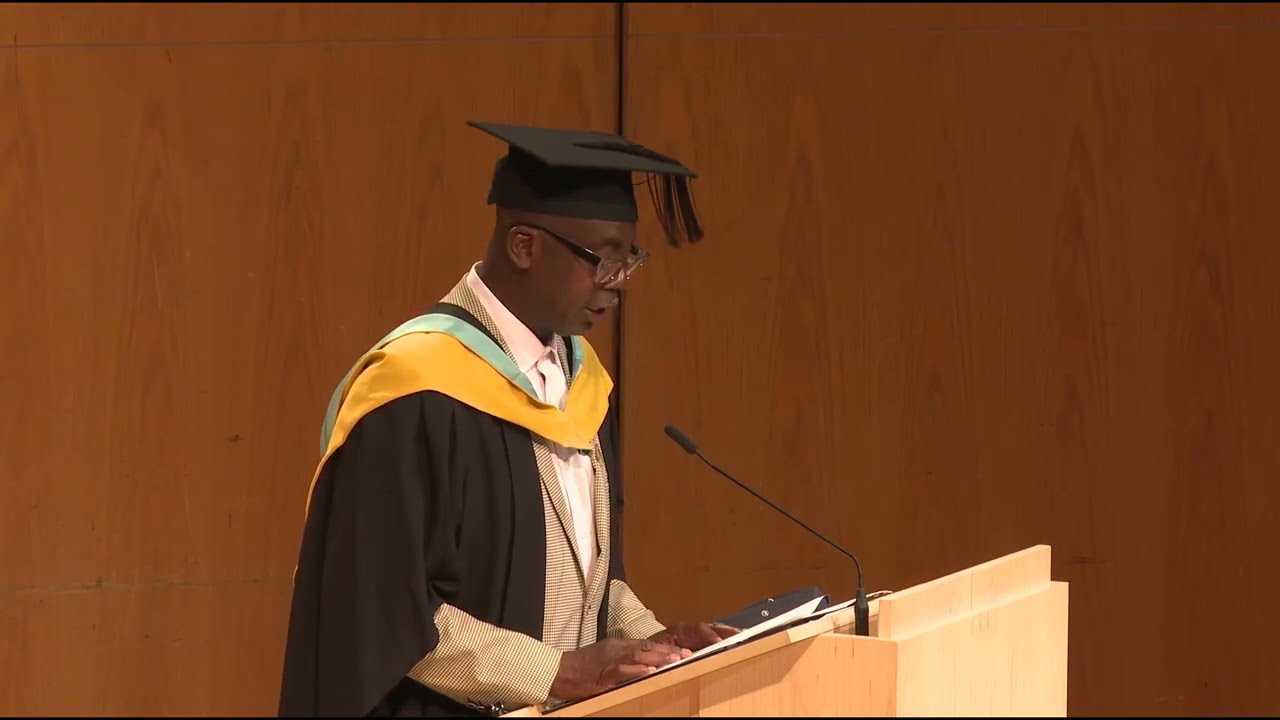 Patrick Vernon OBE Health and Education VI  Manchester Metropolitan University Graduation Speech