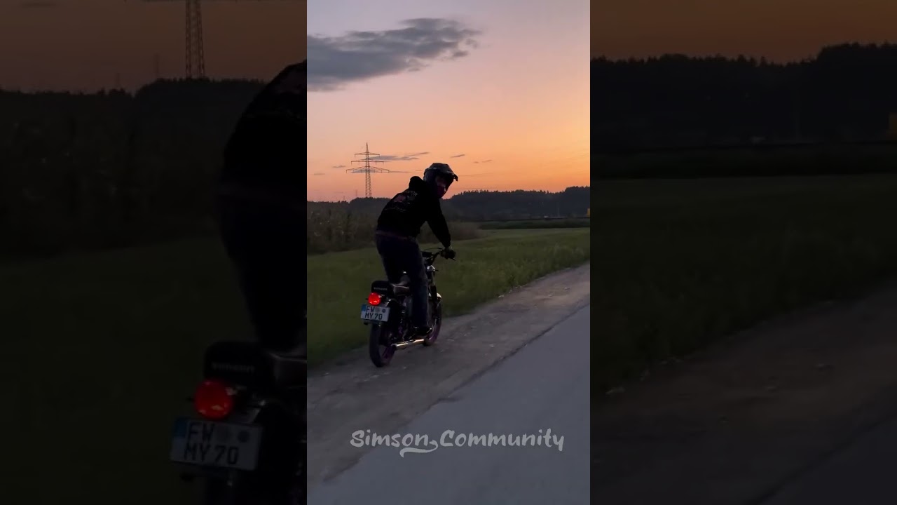 Simsonlife! #simson #s51 #tuning #simsontuning #shorts #viral #fyp #motorcycle #wheelie #bikelife