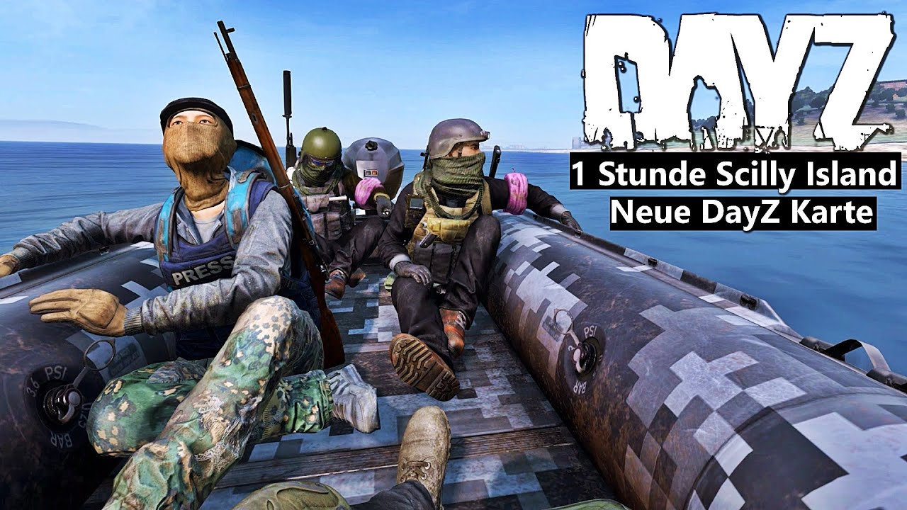 1 Stunde DayZ Chaos auf NEUER KARTE Scilly Island – Fremde, Kämpfe & Eskalation - DAYZ