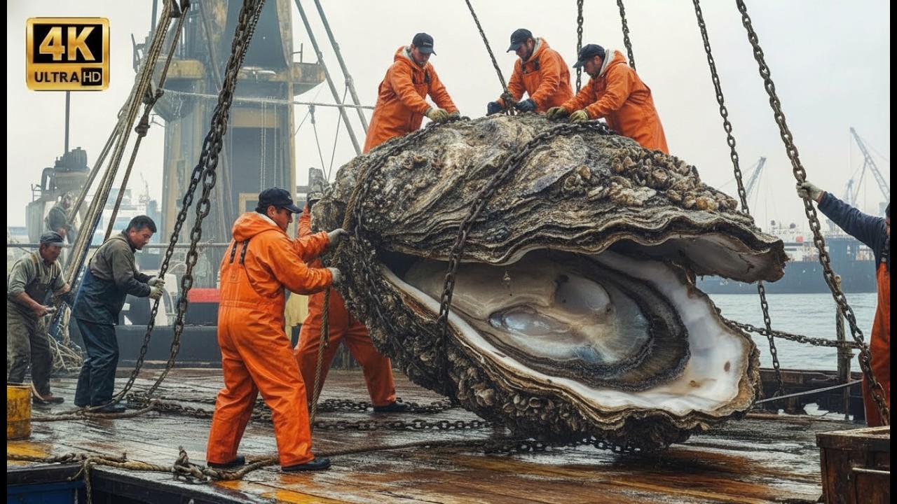 $150K Giant Oyster Harvest: Extreme Winter Farming on Japan’s Sanriku Coast | Deep Sea Documentary