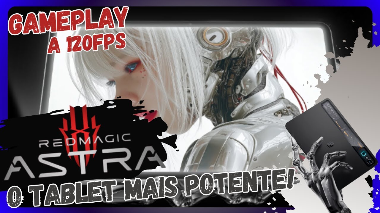 COMPREI O REDMAGIC ASTRA GAMING TABLET - UNBOX & GAMEPLAY 